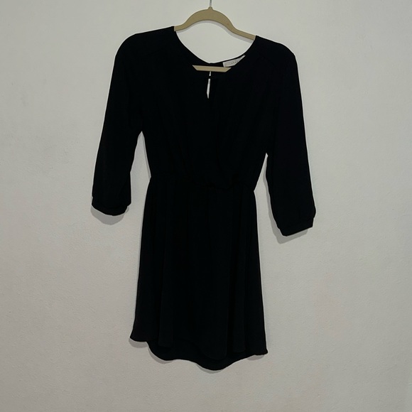 Lush Short Black Dress - Picture 2 of 5